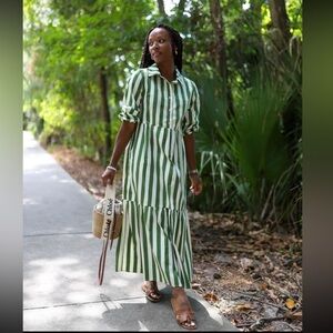 Striped Rachel Zoe Maxi Dress